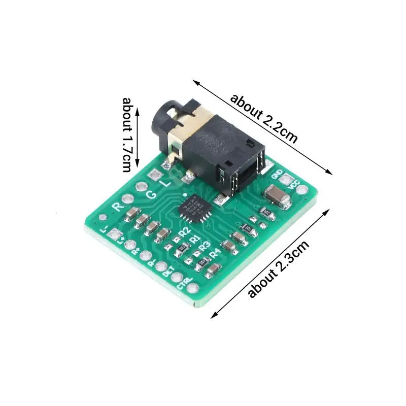 TPA6132 HIFI Headphone Amplifier Board – Ultra-Thin DIY Module Headphone Amplifier Module Qme