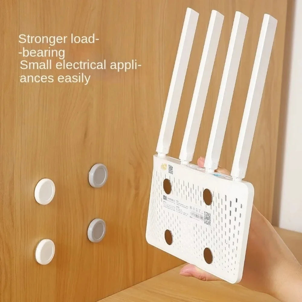 Magnetic Remote Control Holder Wall Mount – 3 or 6 Pack Wall Mount Organizer Qme