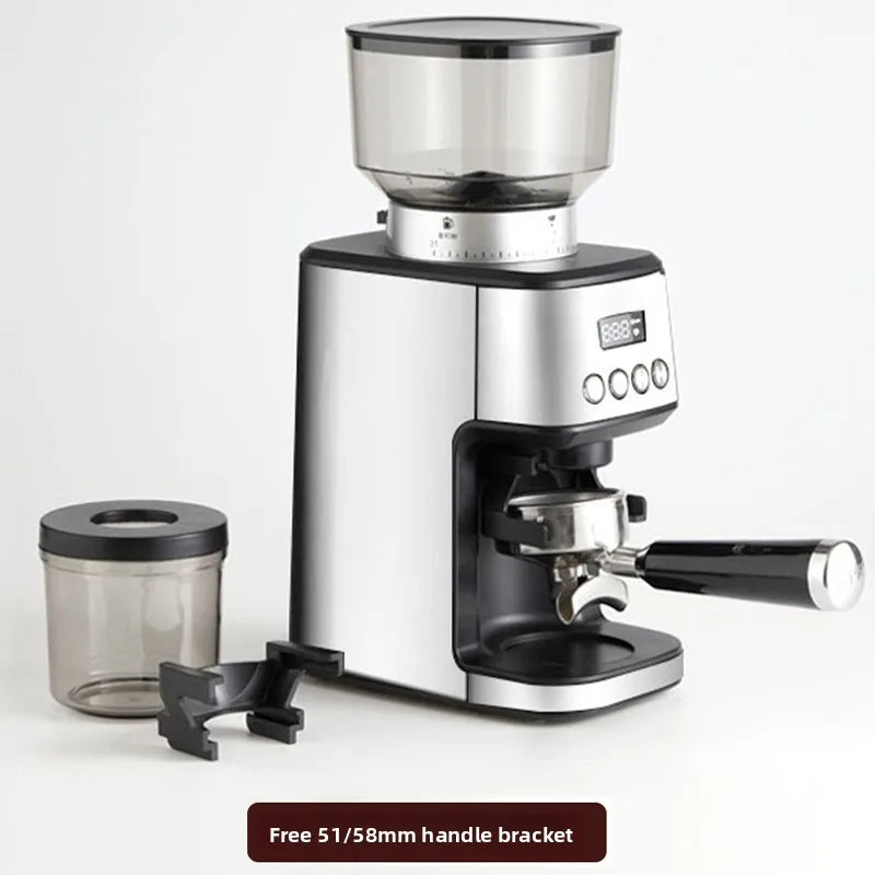 CG05 Conical Burr Coffee Grinder – Adjustable Electric Burr Mill Conical Burr Grinder Qst