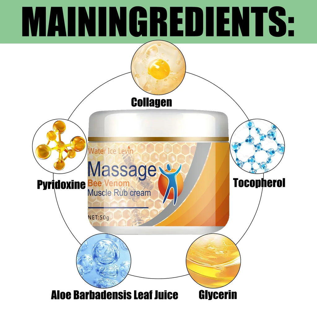 Muscle Massage Cream – Neck, Back, Hands & Feet | Qme Massage Cream Qme