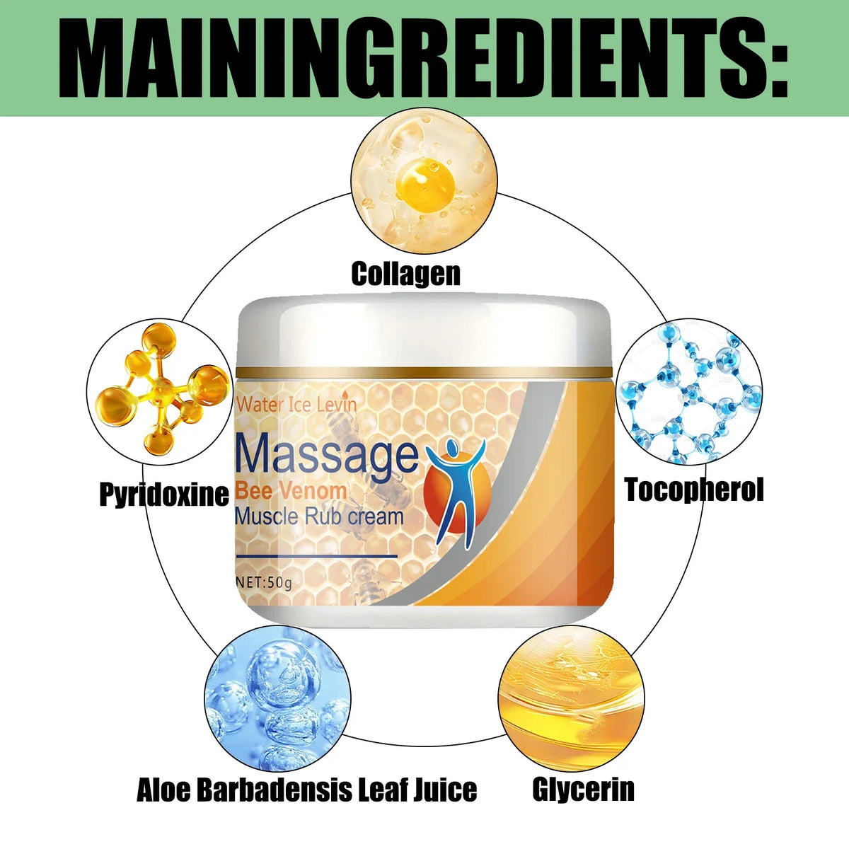Muscle Massage Cream – Neck, Back, Hands & Feet | Qme Massage Cream Qme