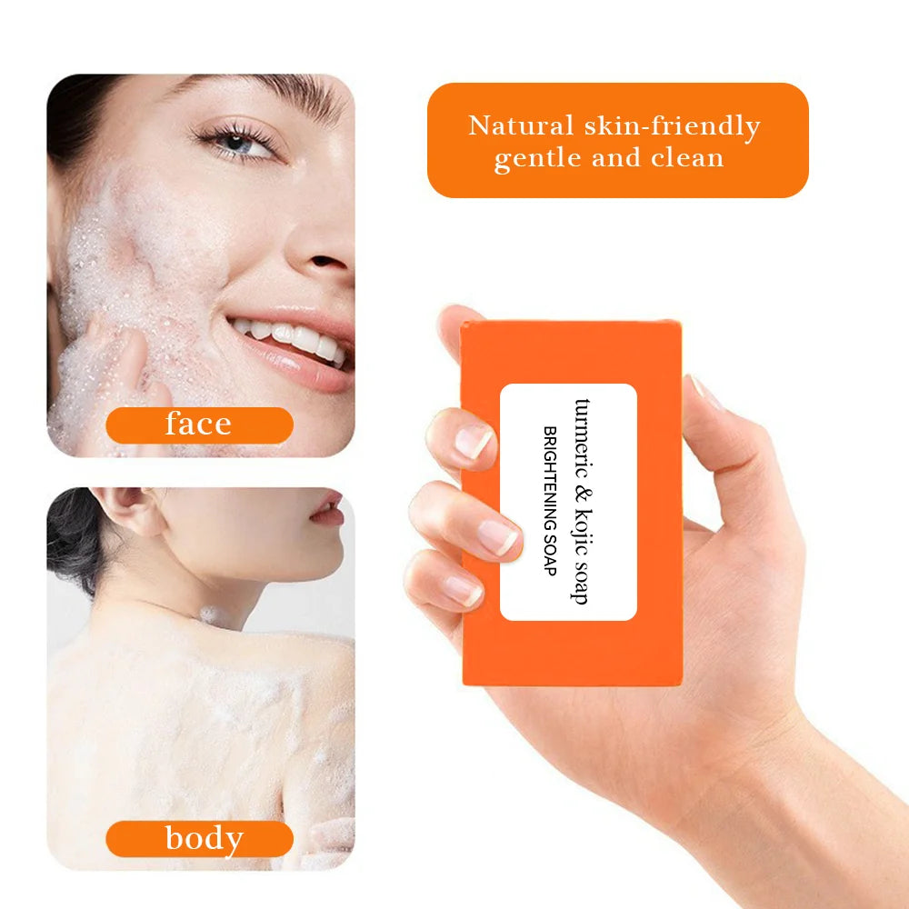 REAROYA Kojic Acid Soap – Brightening & Even Skin Tone Bar Brightening Bar Soap Qst