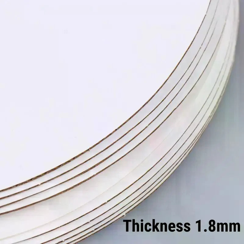 Round Cake Boards Paper Drum Tray 8 & 10 Inch – Party Cake Drum Board Qme