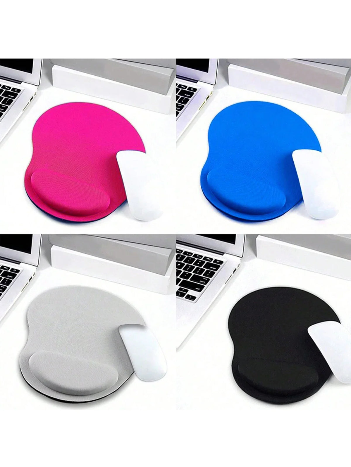 EVA Wrist Rest Mouse Pad – Soft, Non-Slip Ergonomic Support Wrist Rest Mouse Pad Qme