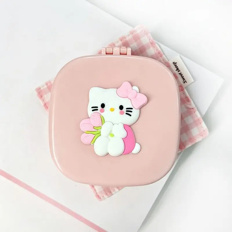 Hello Kitty Kuromi Portable Jewelry & Makeup Storage Box Jewelry Storage Box Qme
