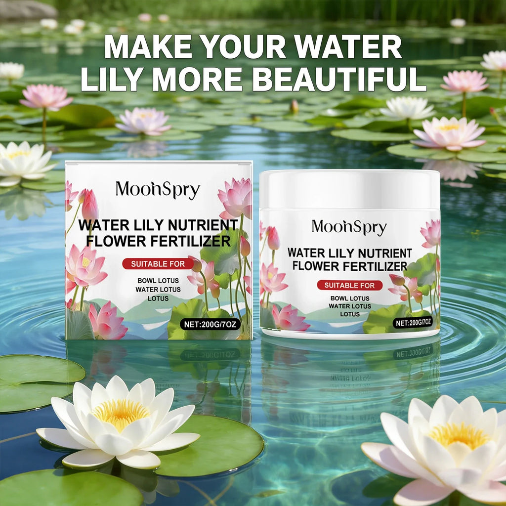 Water Lily Flower Fertilizer – Root Growth Nutrient Solution Aquatic Plant Fertilizer Qme