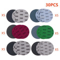 Wet Dry Sanding Discs 800–3000 Grit Hook & Loop | 75mm Sanding Disc Set Qme Default Title
