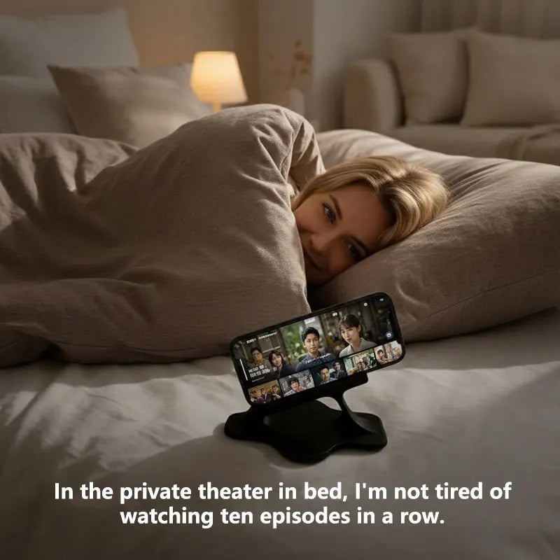 Lazy Bed Phone Stand – Ergonomic Hands-Free Side Lying Holder Phone Stand Holder Qst