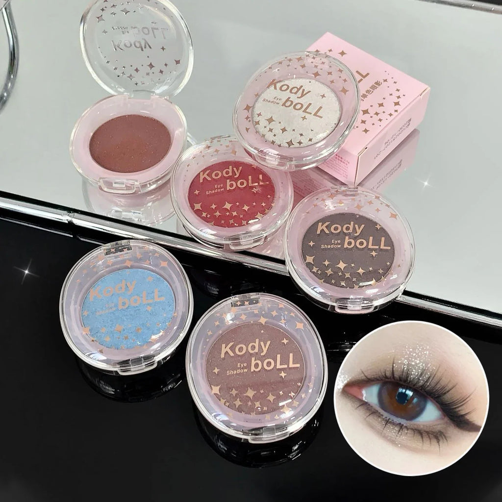 3D Pearlescent Highlighter Powder – Glitter & Gloss Shimmer Highlighter Powder Qme