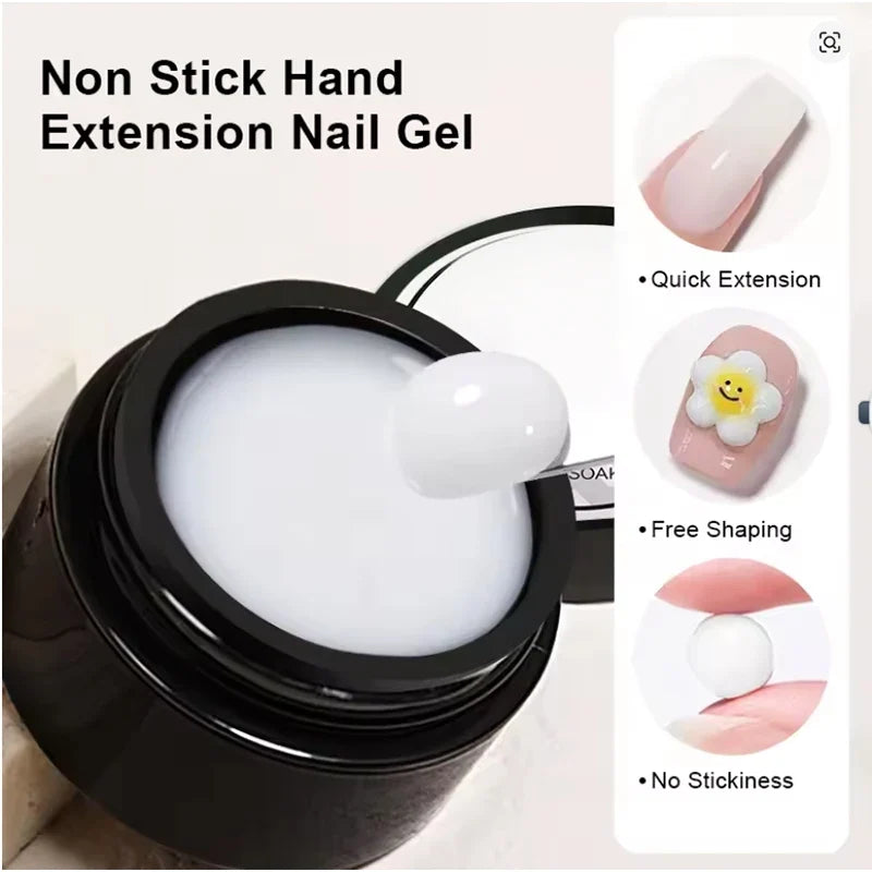 3D Carved Nail Extension Gel Polish | 5D Multigel, 6 Colors Sculpting Nail Gel Qme