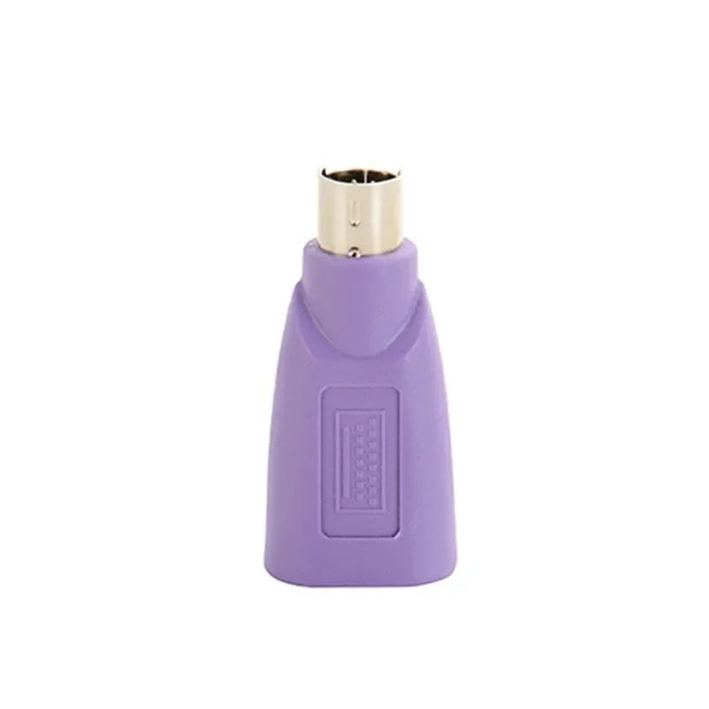 PS2 Male to USB Female Adapter Plug for Mouse & Keyboard PS2 USB Adapter Qme