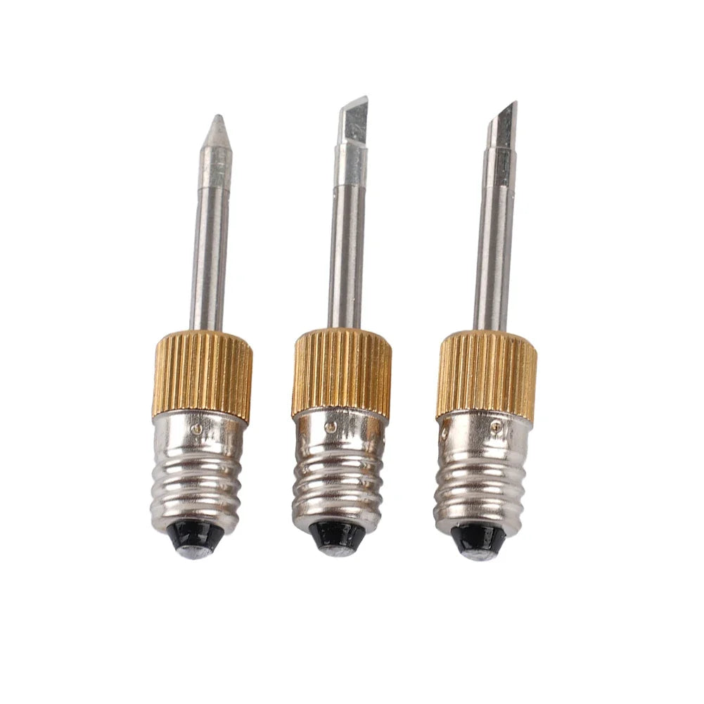 Soldering Iron Tips E10 Interface B C K Type – 1.97" Steel Tip Soldering Iron Tip Qme