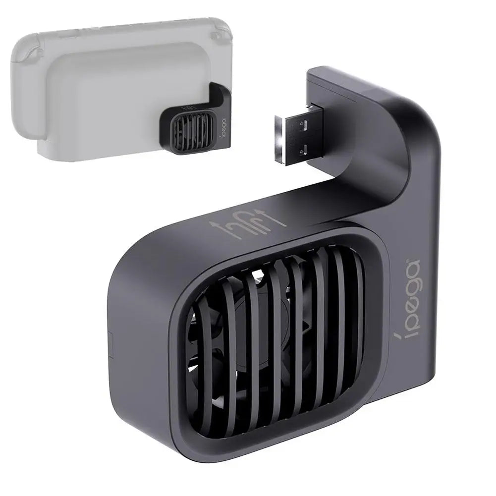 Nintendo Switch 2 Dock Cooling Fan – 2-Speed USB Console Cooler Console Cooling Fan Qme