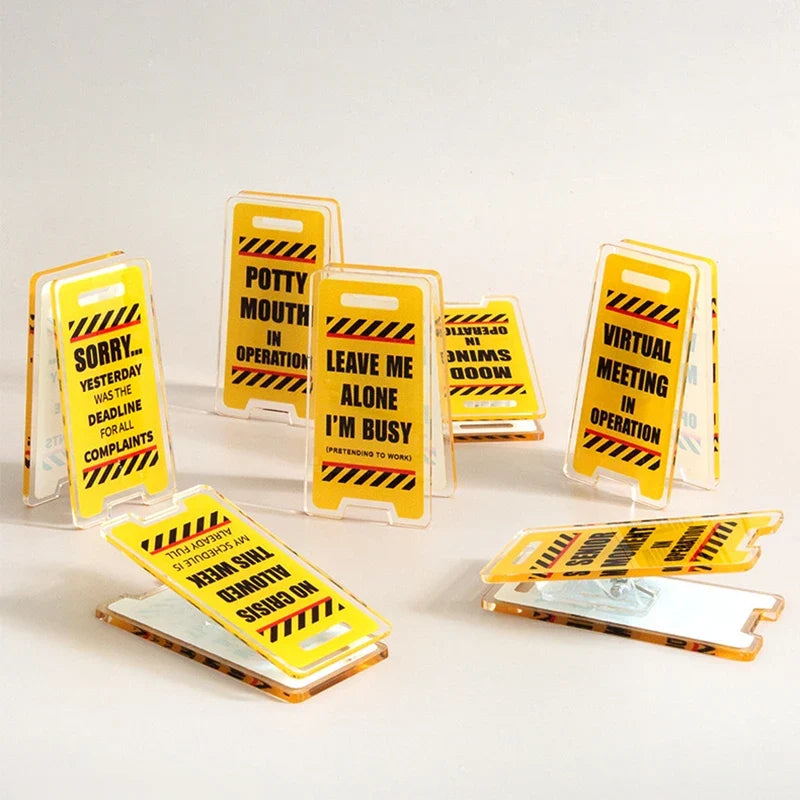 "I'm Busy" Funny Resin Desk Sign – Novelty Office Decor Gift Novelty Desk Sign Qme