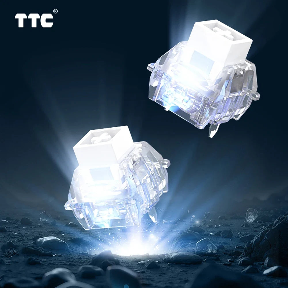 TTC RGB King Sacred Heart Magnetic Switches – Linear Lubed Magnetic Keyboard Switches Qme