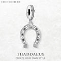 Ethnic Horseshoe Charm Pendant – 925 Sterling Silver Sterling Silver Pendant Qme Ring