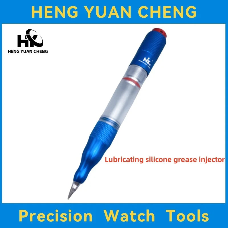 Silicone Grease Injector | Aluminum Alloy Precision Lube Tool Grease Injector Tool Qme