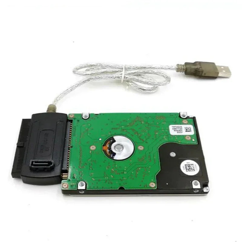3-in-1 USB 2.0 IDE SATA Hard Drive Adapter Cable | Qme HDD Adapter Cable Qme