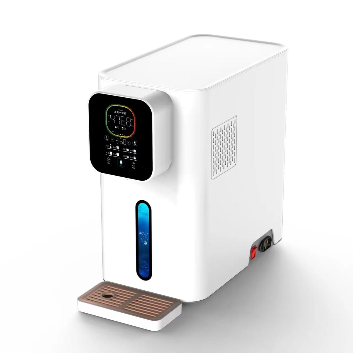 Suyzeko 4000PPB Hydrogen Water Dispenser & Inhalation Machine Hydrogen Water Dispenser Qst W10 China Mainland 100V-240V US Plug