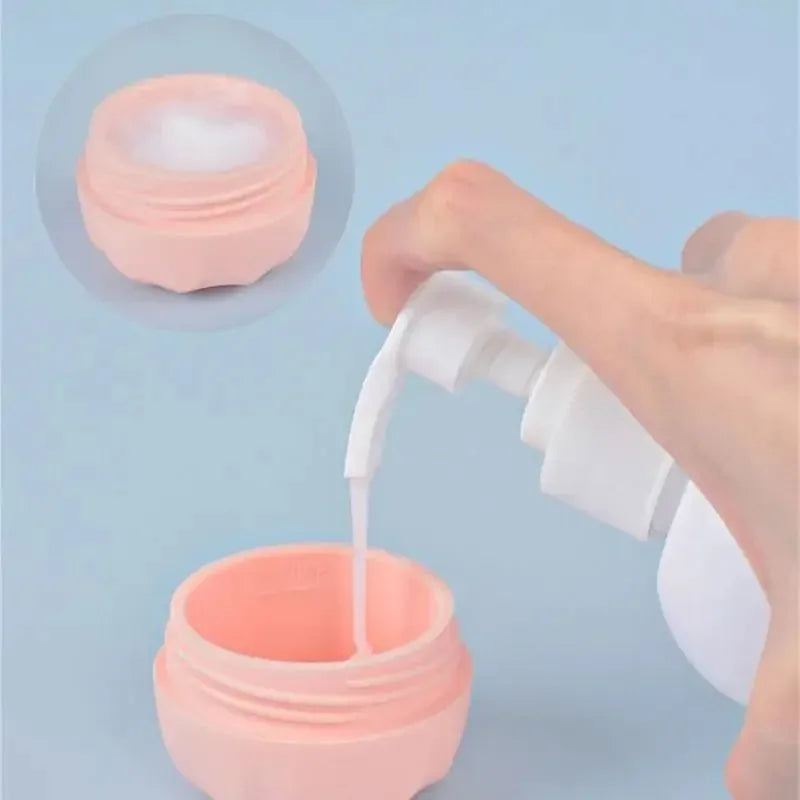 Leak-Proof Silicone Travel Jars 30ml – Refillable Cosmetic Containers Silicone Travel Jars Qme