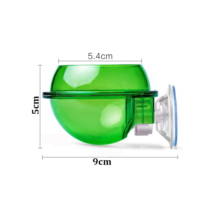 Reptile Anti-Escape Feeder Bowl – Suction Cup for Lizard & Gecko Reptile Feeder Bowl Qst Default Title