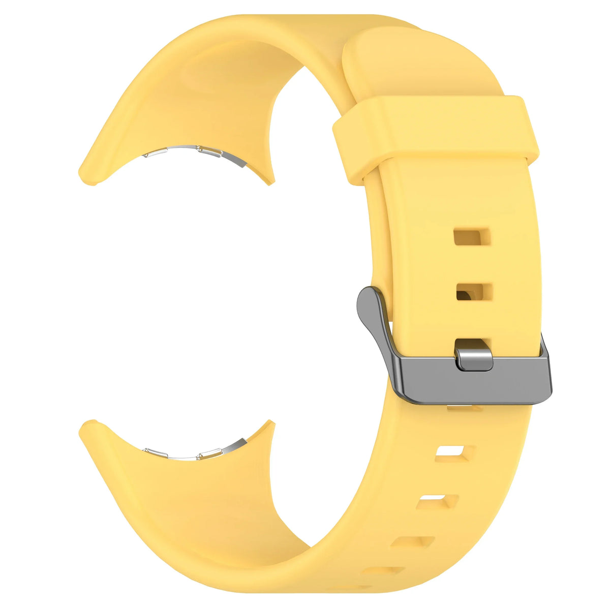 Silicone Sport Band for Google Pixel Watch 3 – 13 Colors Silicone Watch Band Qme Yellow Pixel Watch 3 45mm
