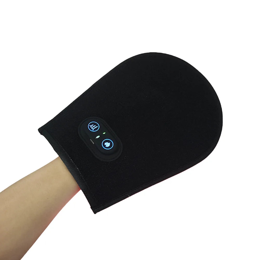 78-LED Red Light Therapy Gloves 660nm 850nm Infrared Warmth Red Light Therapy Gloves Qst
