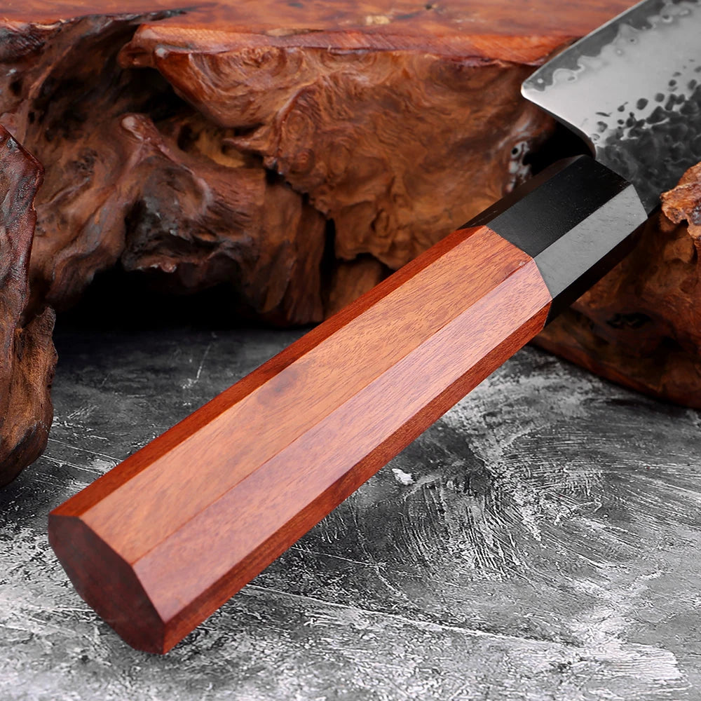 XITUO Kitchen Knife Set – Santoku, Nakiri & Utility Knives Kitchen Knife Set Qst