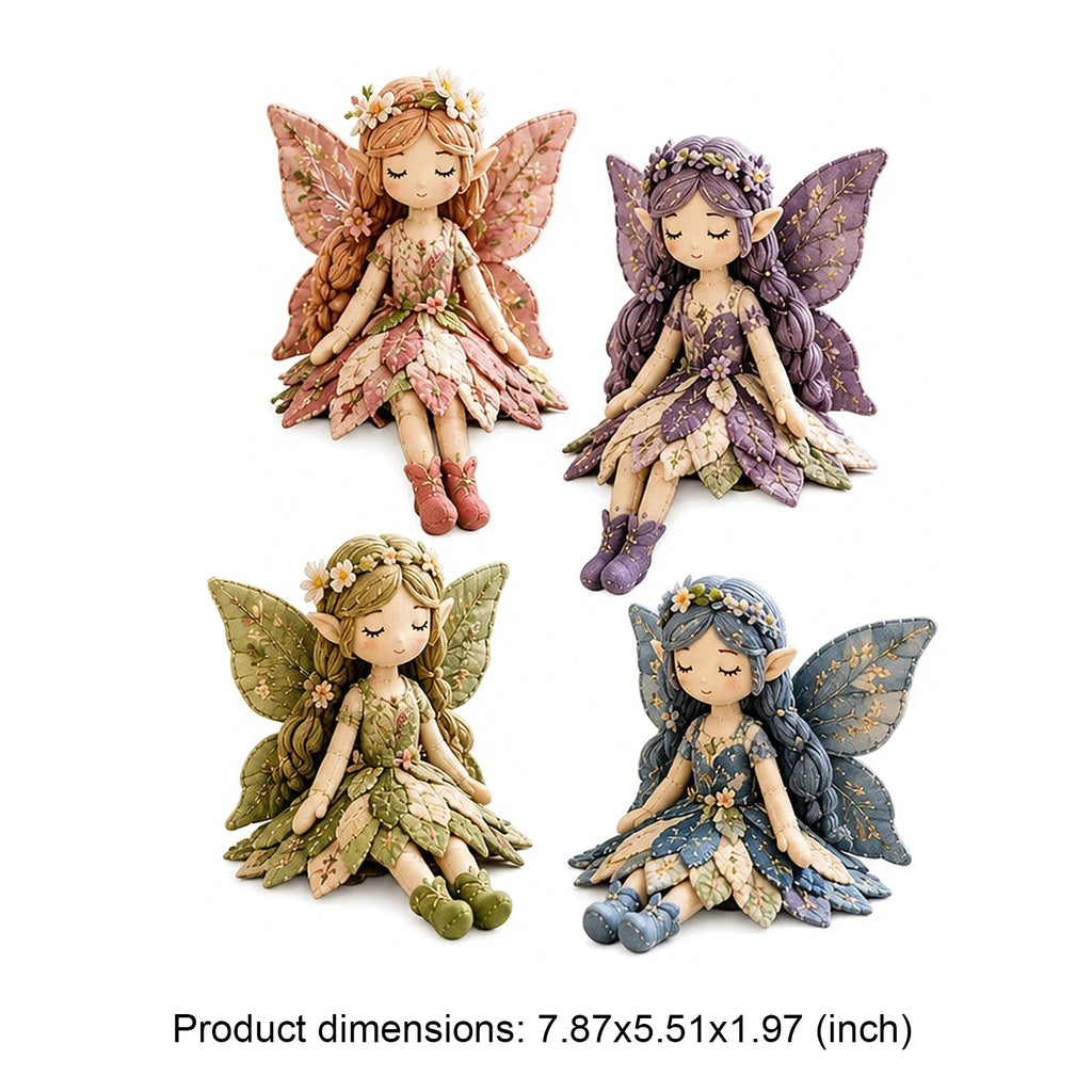 Fairy Patchwork DIY Sewing Kit – Handmade Winged Fairy Craft Set DIY Sewing Kit Qme