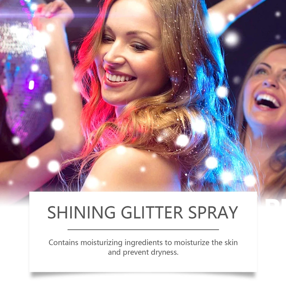 Eelhoe Highlighter Body Spray – Shimmer Glow, Long-Lasting Body Shimmer Spray Qst