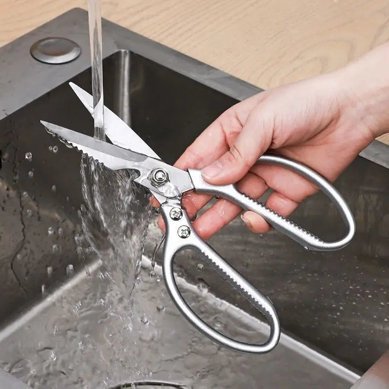 Heavy-Duty Stainless Steel Kitchen Shears & Poultry Scissors Kitchen Shears Qme