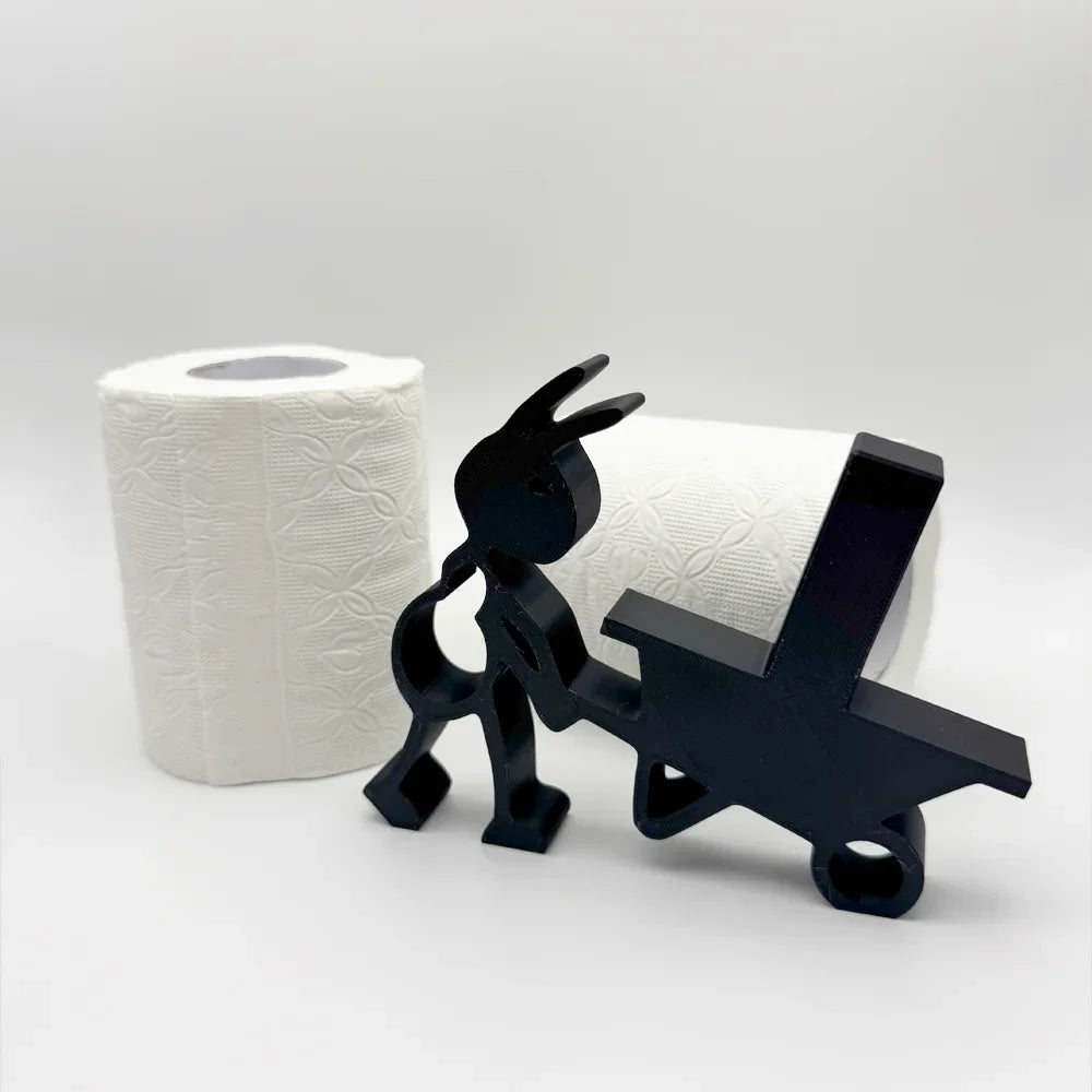 Cute Ant Tissue Holder | Minimalist Plastic Paper Roll Holder Tissue Paper Holder Qme Rolling cart