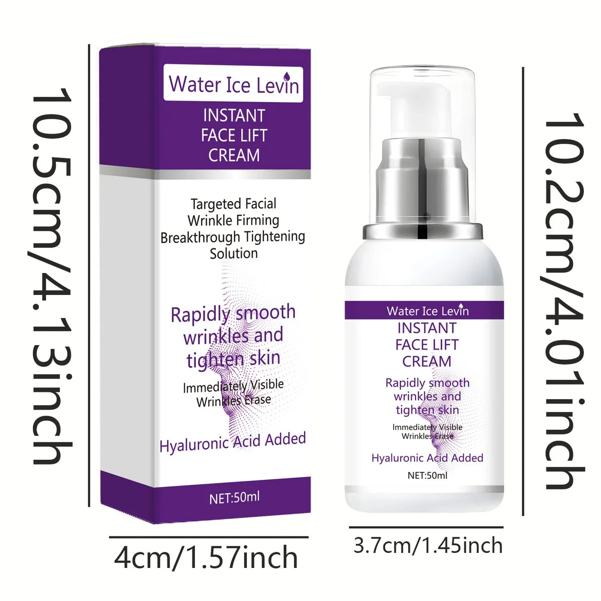 Instant Face Lift Cream – Hyaluronic Acid Firming Solution Face Firming Cream Qme