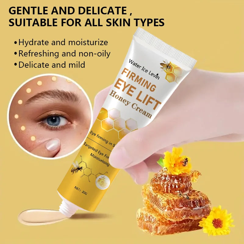Honey Eye Cream – Brightening, Firming & Hydrating | Qme Eye Cream Treatment Qme