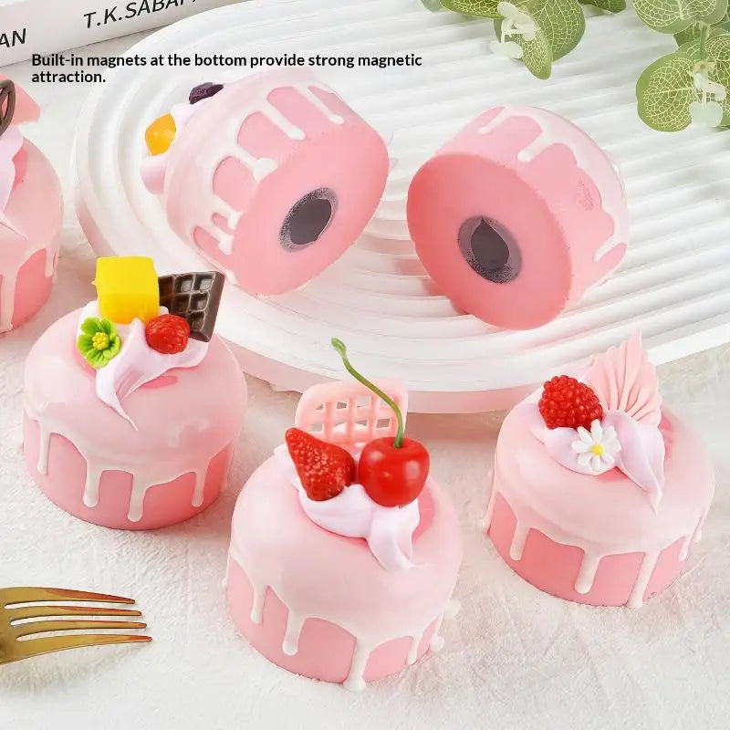 Fake Cake Simulation Prop – Realistic Food Model Decor Simulation Food Prop Qme