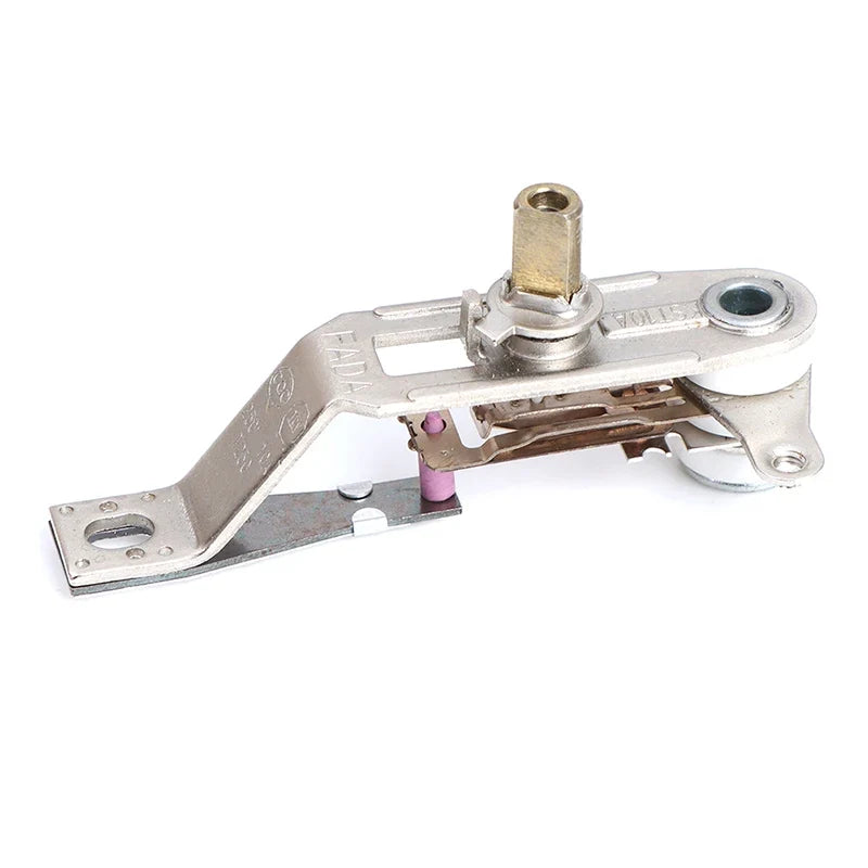 Electric Iron Thermostat Thermal Control AC 250V 10A Silver Appliance Thermostat Qme