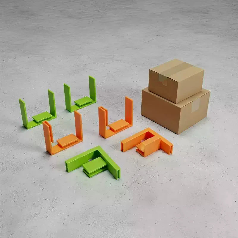 Right Angle Corner Clips – Corrugated Box Edge Reinforcement Box Corner Clips Qme