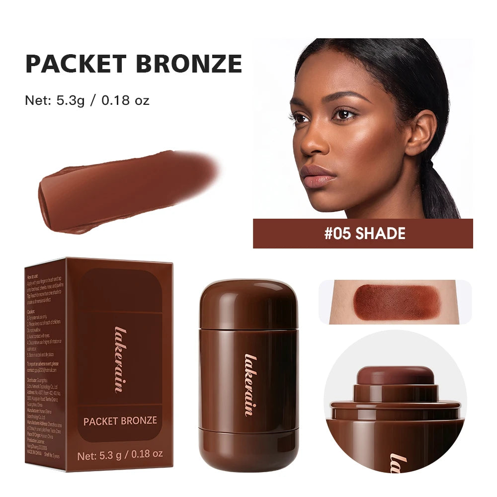Cream Bronzer Stick – Blendable Face Contour & Bronzing Cream Bronzer Stick Qst 05