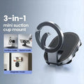 360° Rotatable 3-in-1 Magnetic Phone Holder Suction Mount Magnetic Phone Mount Qme Default Title