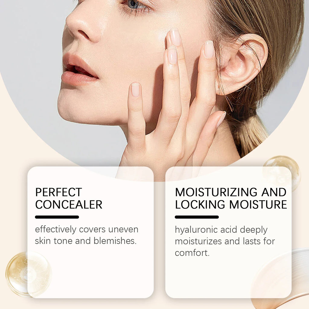Qme SPF 50 Liquid Foundation – Temperature-Adaptive Coverage Liquid Foundation Qme