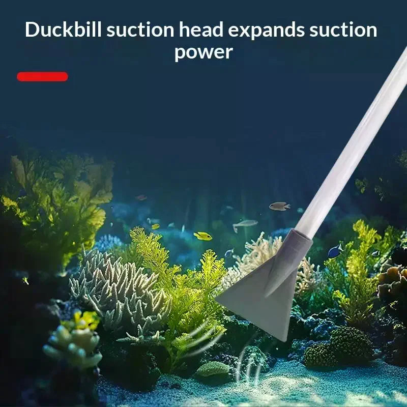 Aquarium Siphon Water Changer & Gravel Cleaner Pump Aquarium Siphon Cleaner Qme