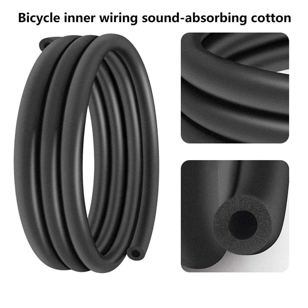 MUQZI Bike Internal Cable Housing Damper – MTB & Road Bikes Bike Cable Damper Qme