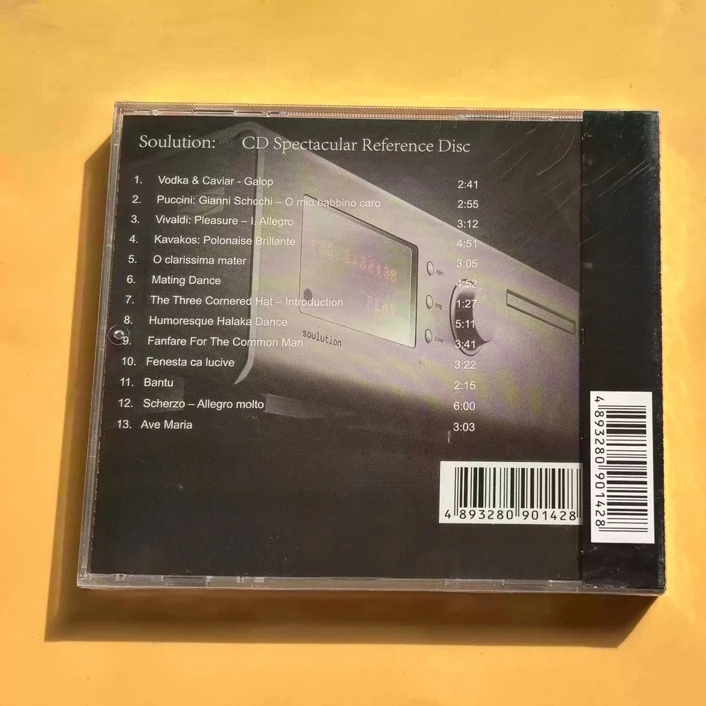 Swiss Audiophile Hi-Fi Test CD Professional Reference Disc Hi-Fi Test Disc Qme