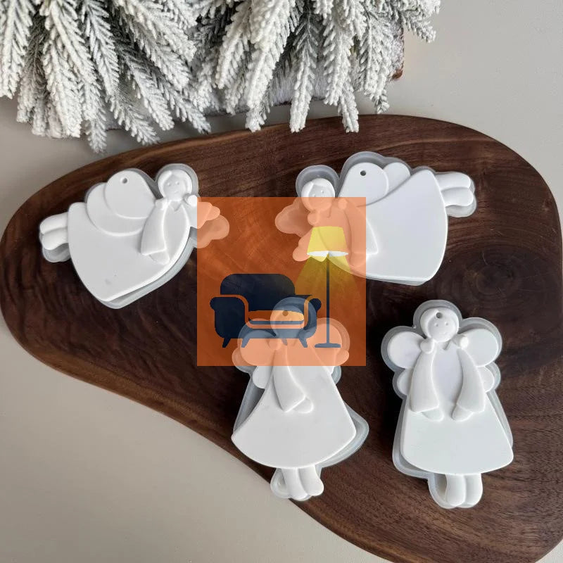 Christmas Ornament Silicone Mold – DIY Resin & Plaster Craft Craft Silicone Mold Qme