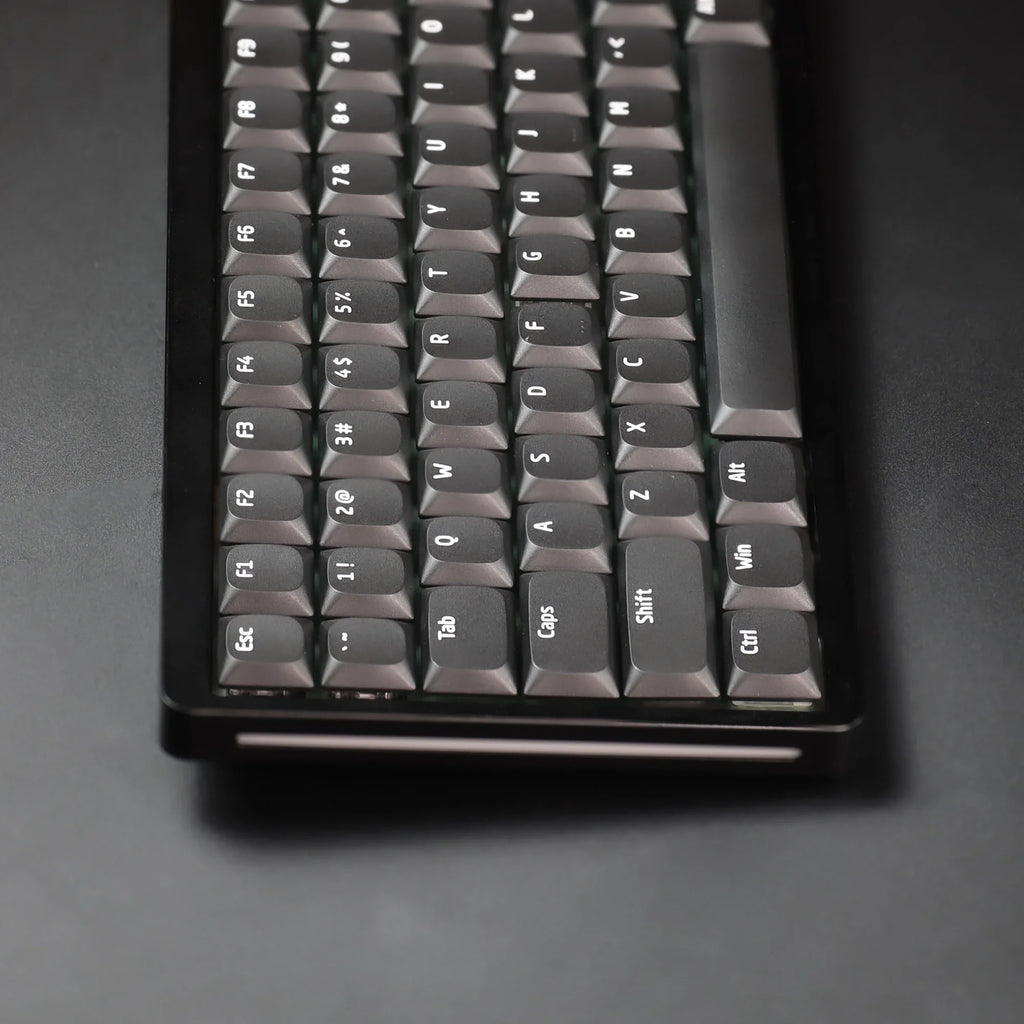 Chosfox Low Profile PBT Keycaps for Kailh 1353 Switches Mechanical Keyboard Keycaps Qme