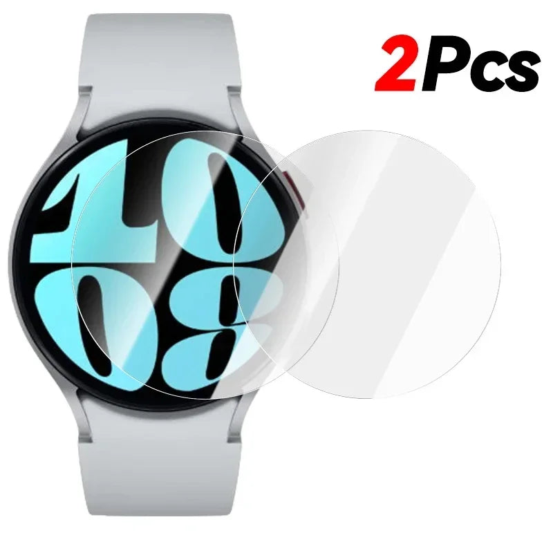 Samsung Galaxy Watch 6 40mm Tempered Glass Screen Protector Watch Screen Protector Qme 2 Pcs Watch 5 4 40mm