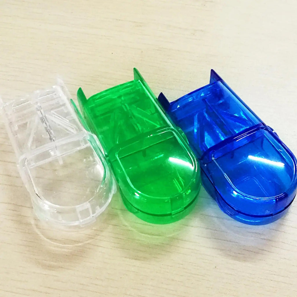 Portable Pill Dispenser & Tablet Crusher – 3 Colors Pill Dispenser Crusher Qme