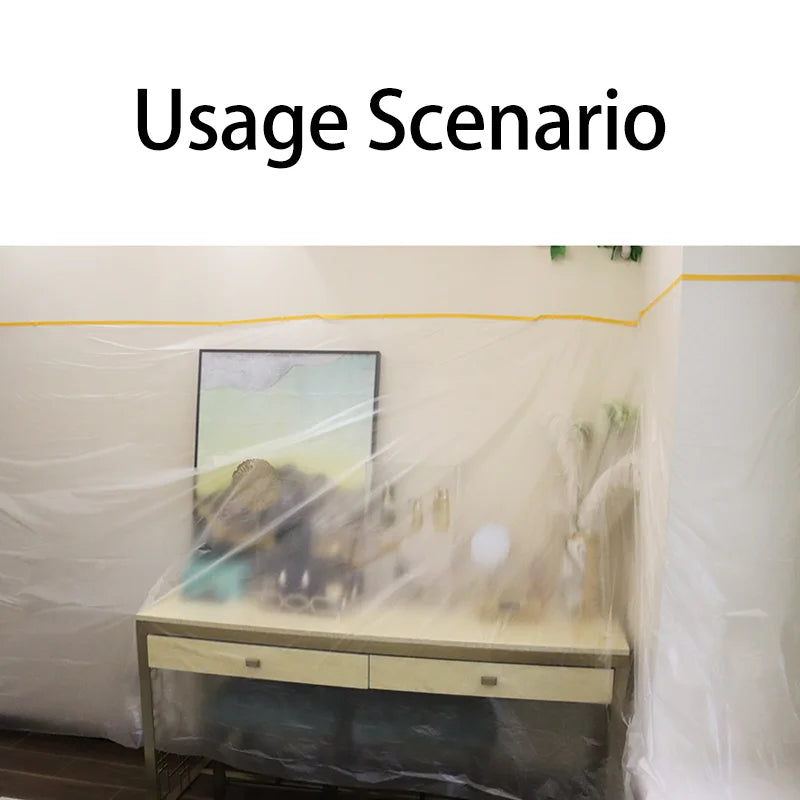 Dust-Proof Protective Film Cover for Furniture & Renovation Furniture Dust Cover Qme