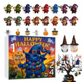 Gnome Halloween 24-Day Countdown Calendar Ornament Set Halloween Countdown Ornament Qme A China Mainland 28x32x4cm