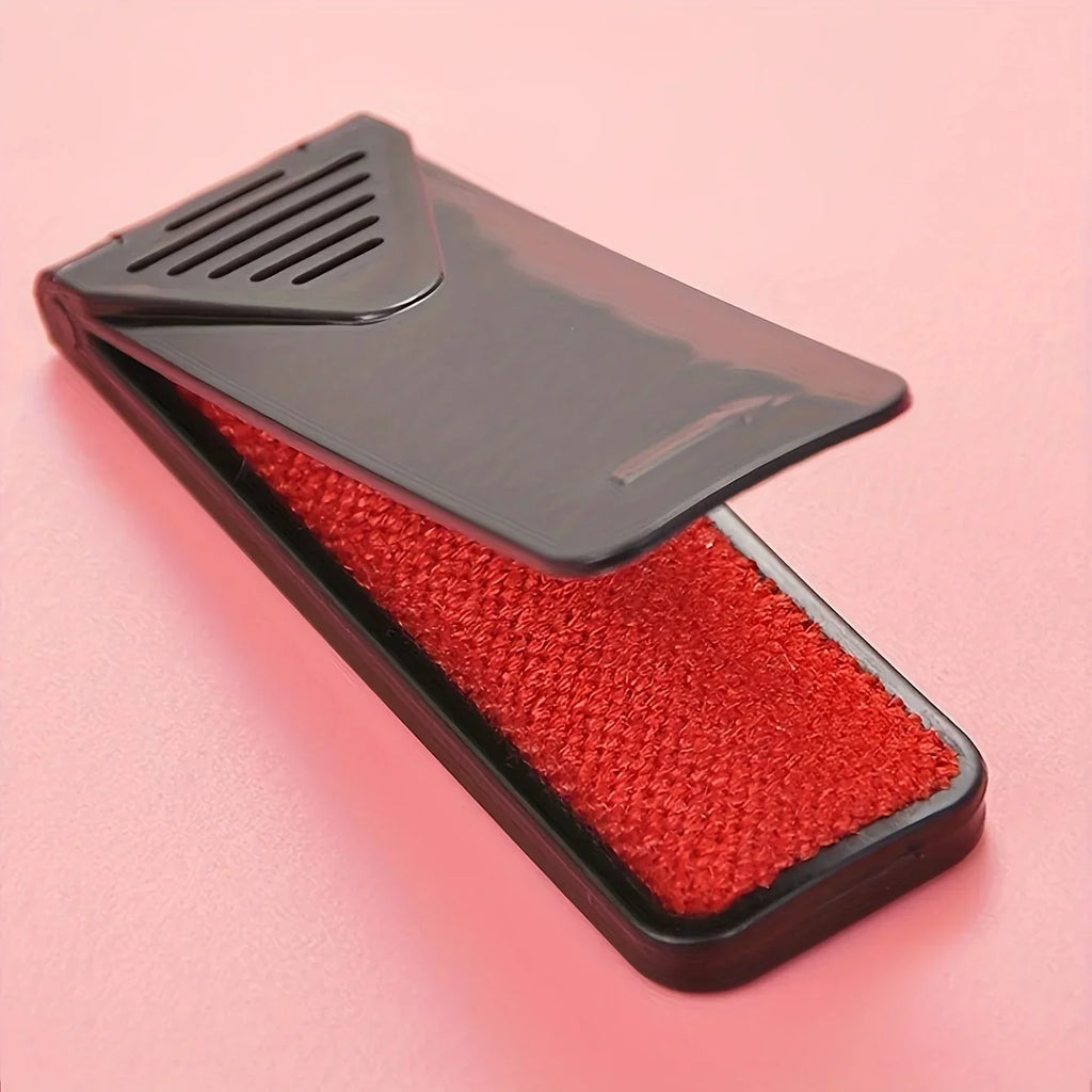 Foldable Clothing Brush – Portable Lint & Dust Remover Clothing Lint Brush Qme